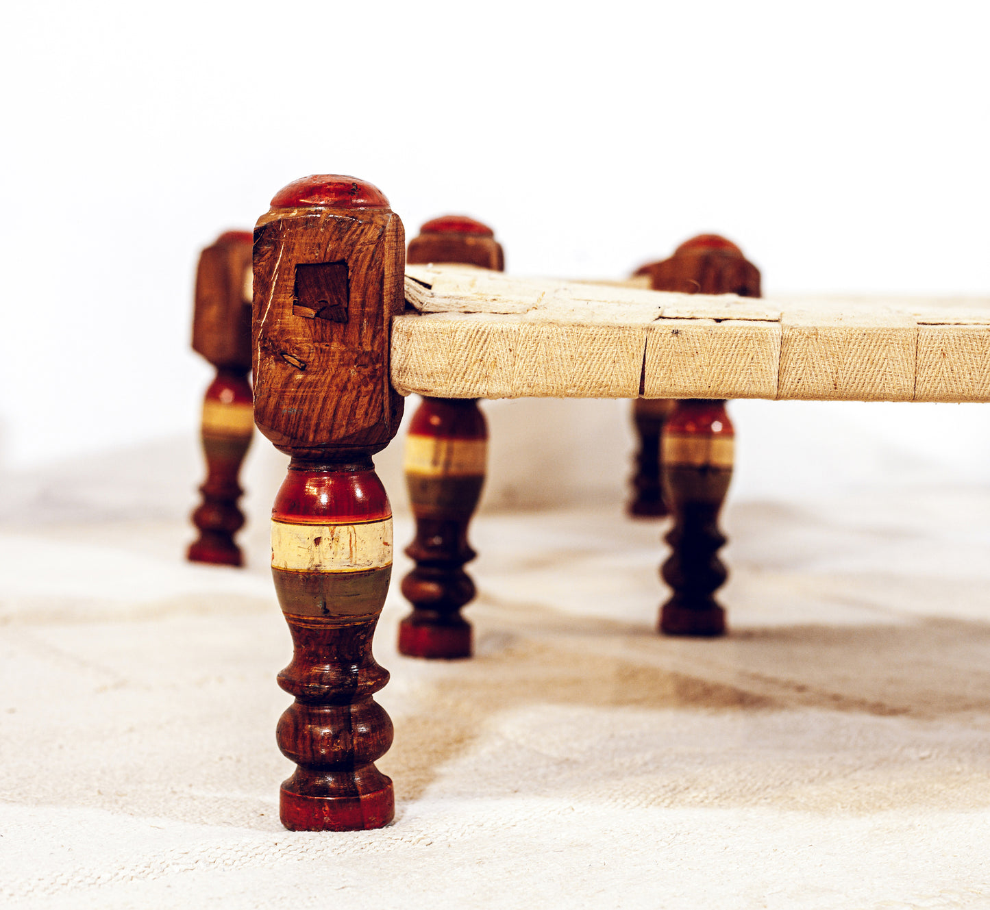 A Pair Of 20th Century Artist Stools From Cashmere