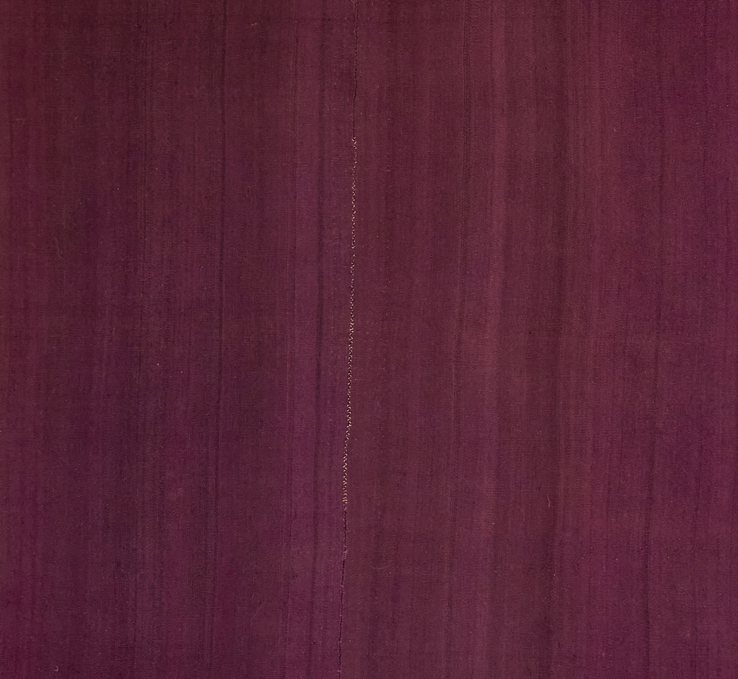 19th Century Aymara Cochineal-Dyed Alpaca Mantle from Puno, Peru