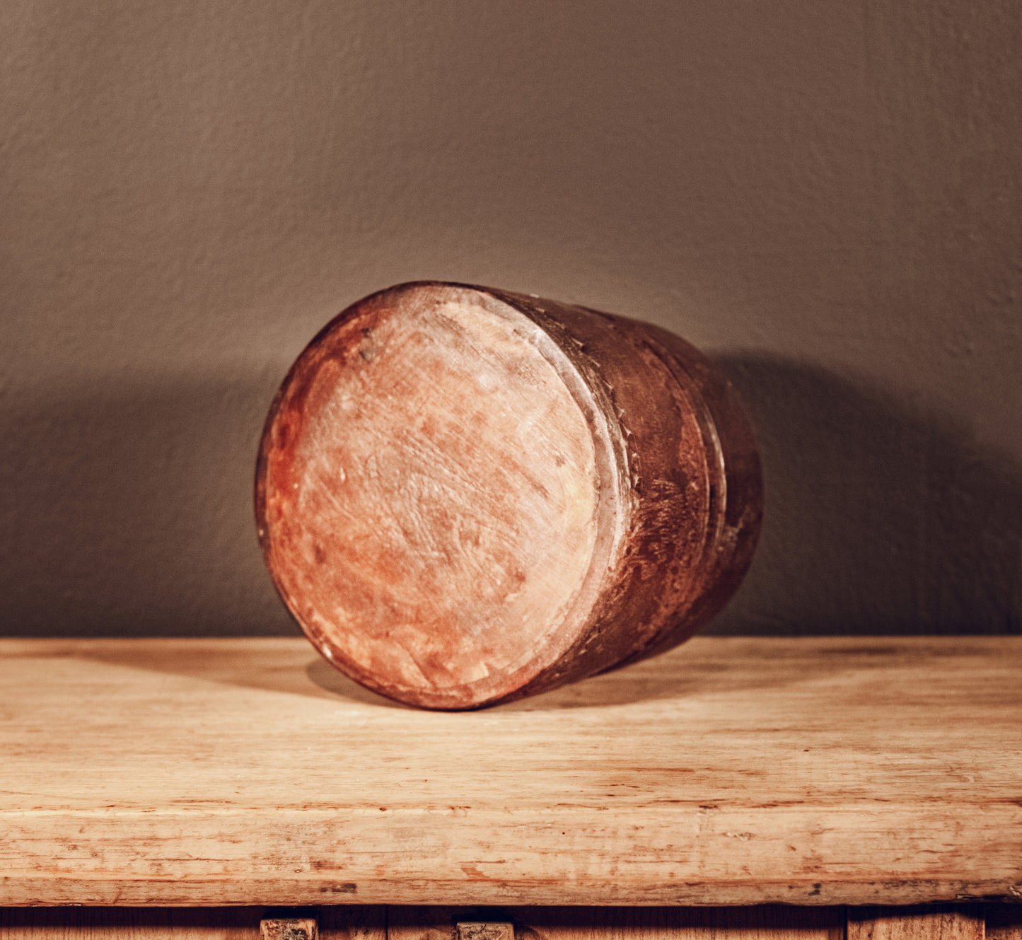 Wooden pot, Nepal, 20th century