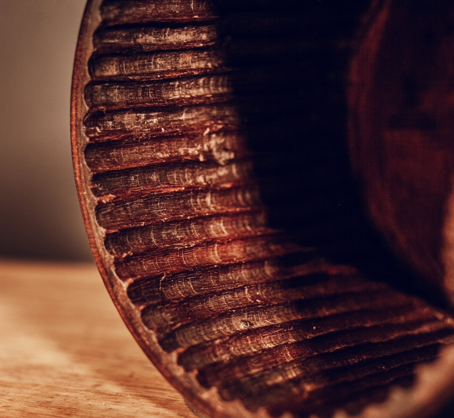 Wooden pot, Nepal, 20th century