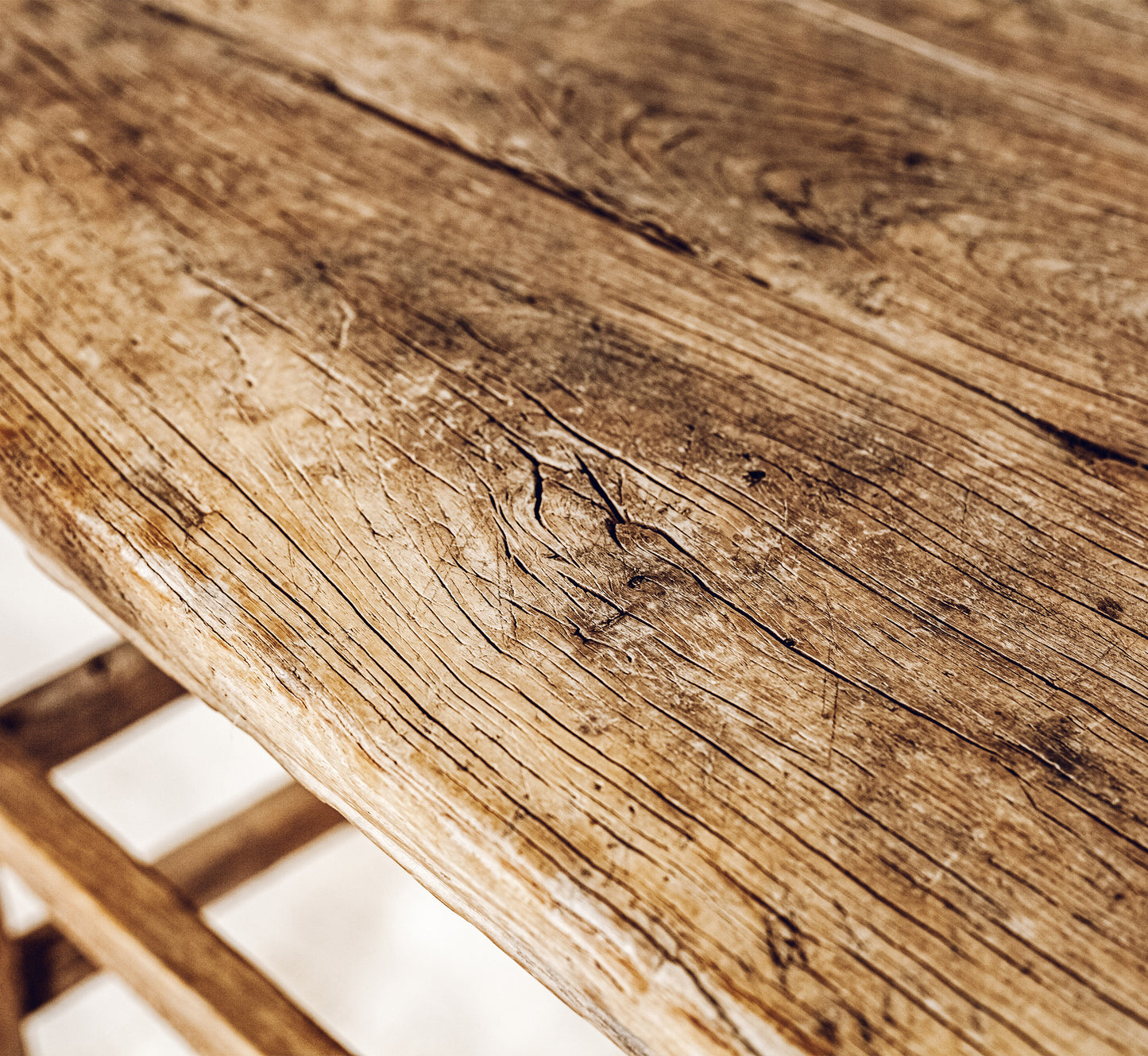 19th Century Chinese Elm Console