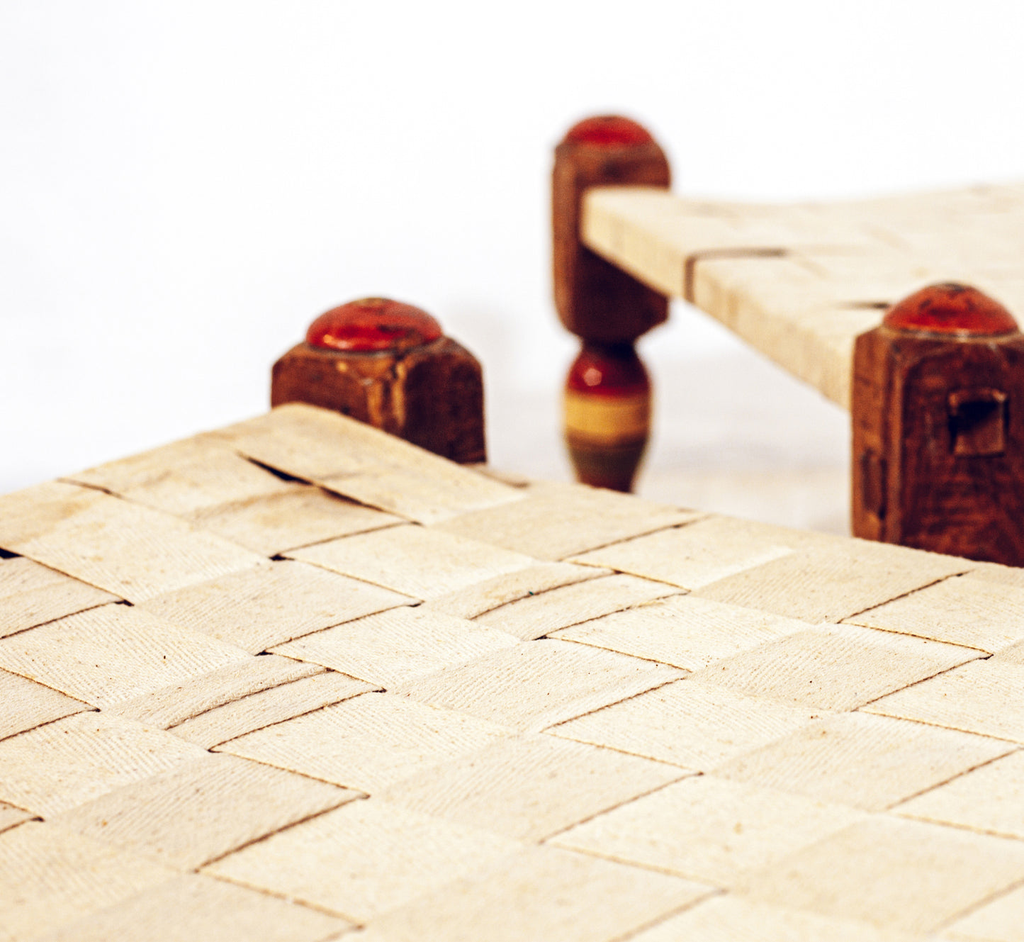 A Pair Of 20th Century Artist Stools From Cashmere