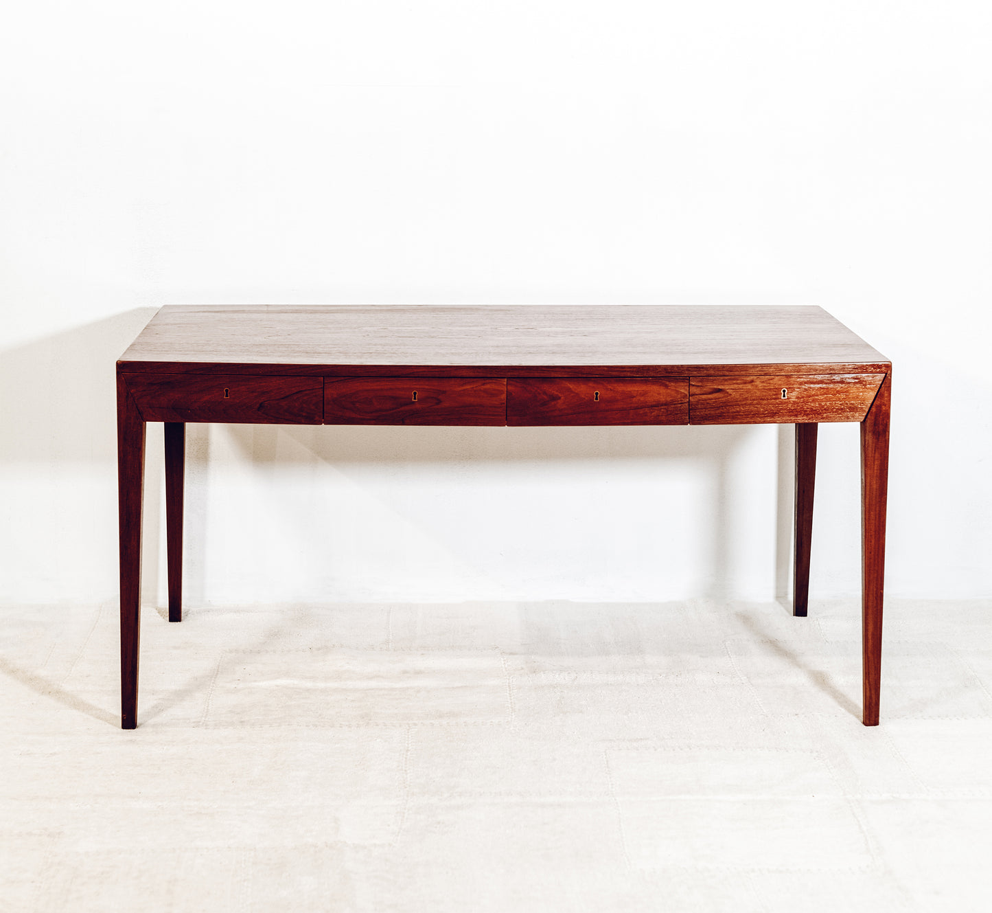 1960 Teak Desk by Severin Hansen, Hadley Mobels