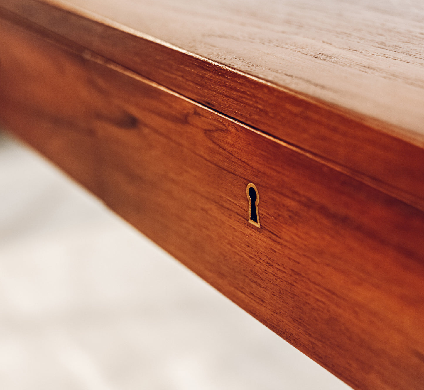 1960 Teak Desk by Severin Hansen, Hadley Mobels