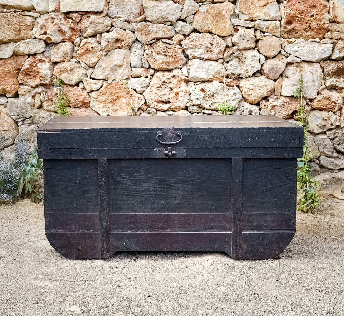 Edo Period Japanese Tansu Chest