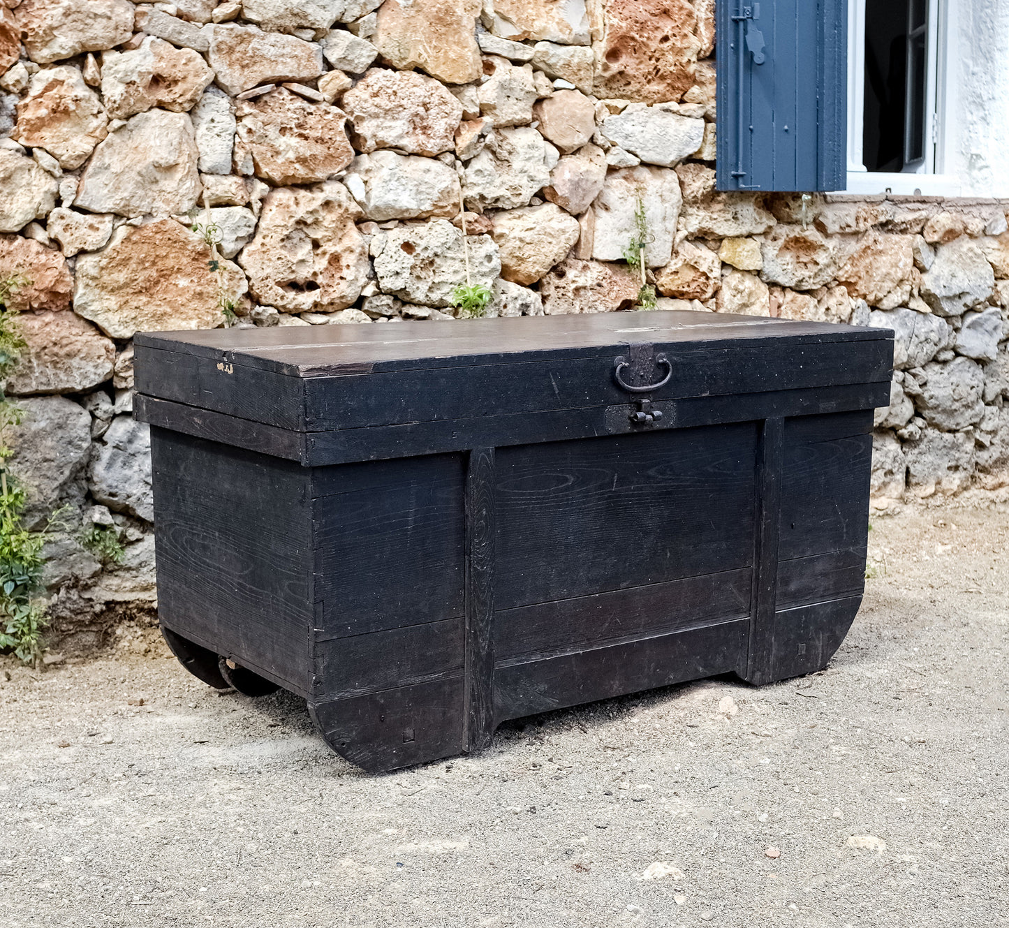 Edo Period Japanese Tansu Chest
