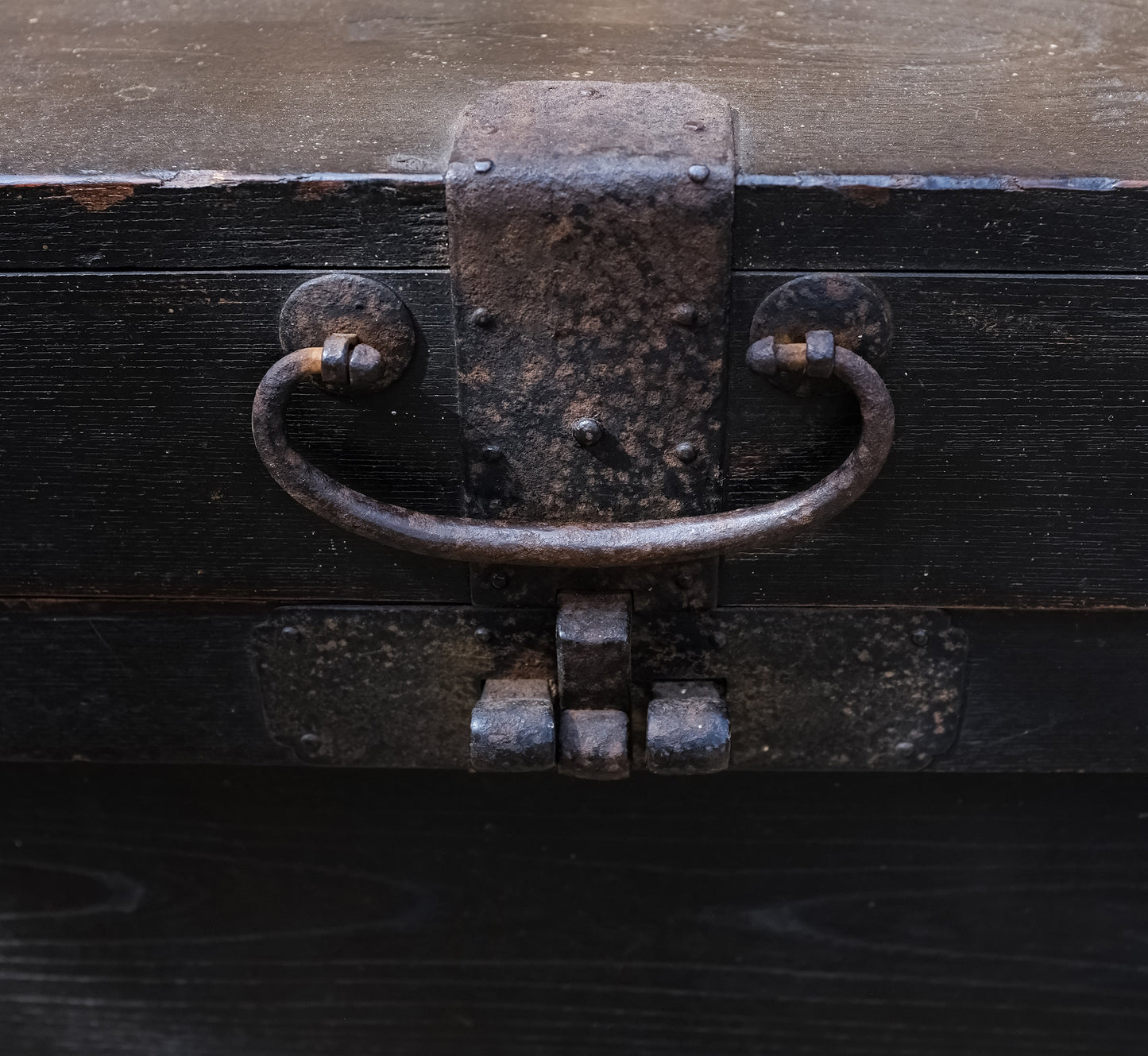 Edo Period Japanese Tansu Chest