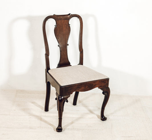 18th Century English Mahogany Side Chair