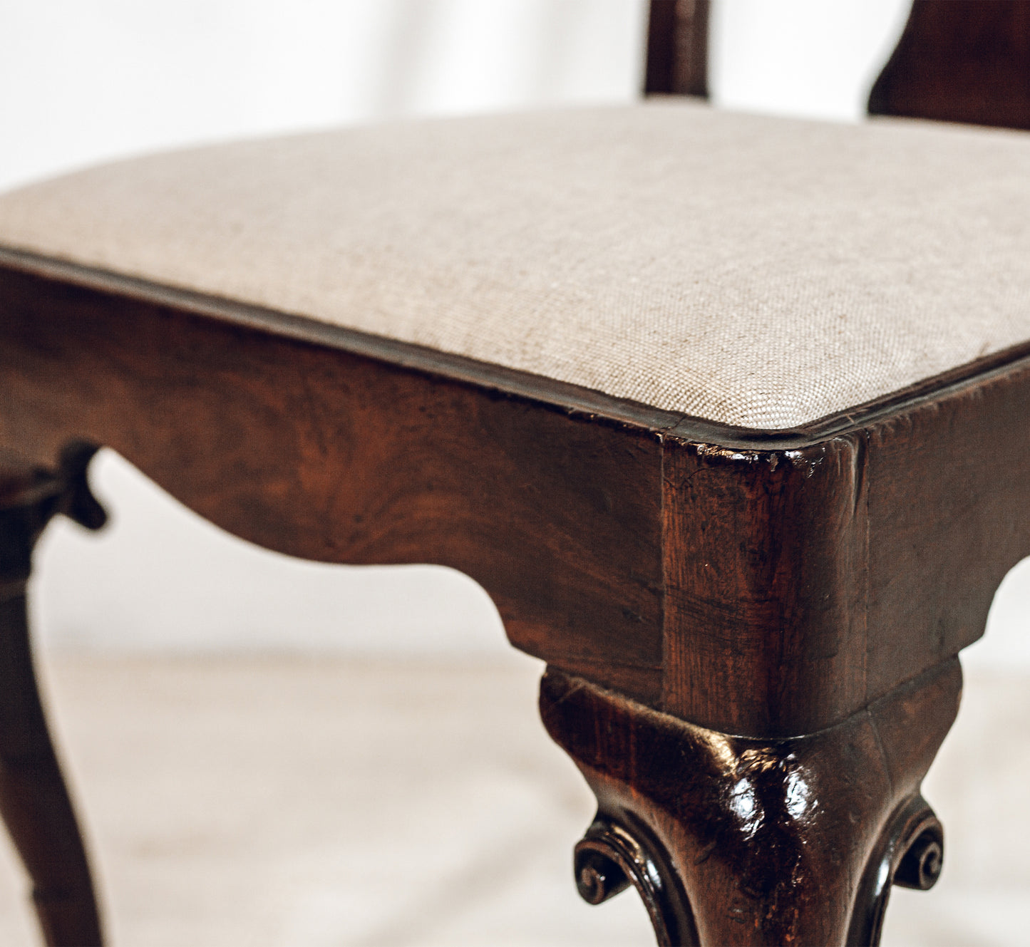 18th Century English Mahogany Side Chair