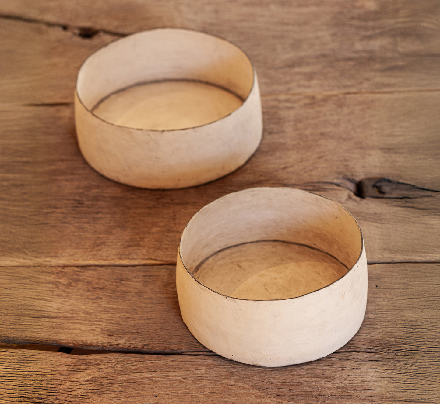 Pair of Earthenware Bowls by Maria Kristofersson, Sweden