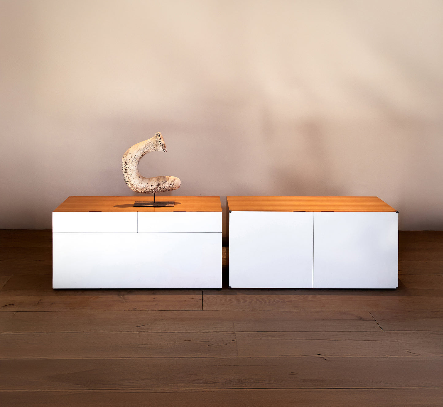 Pair of Antoine Philippon & Jacqueline Lecoq Wall-Mounted Cabinets for Bofinger, Germany, circa 1955