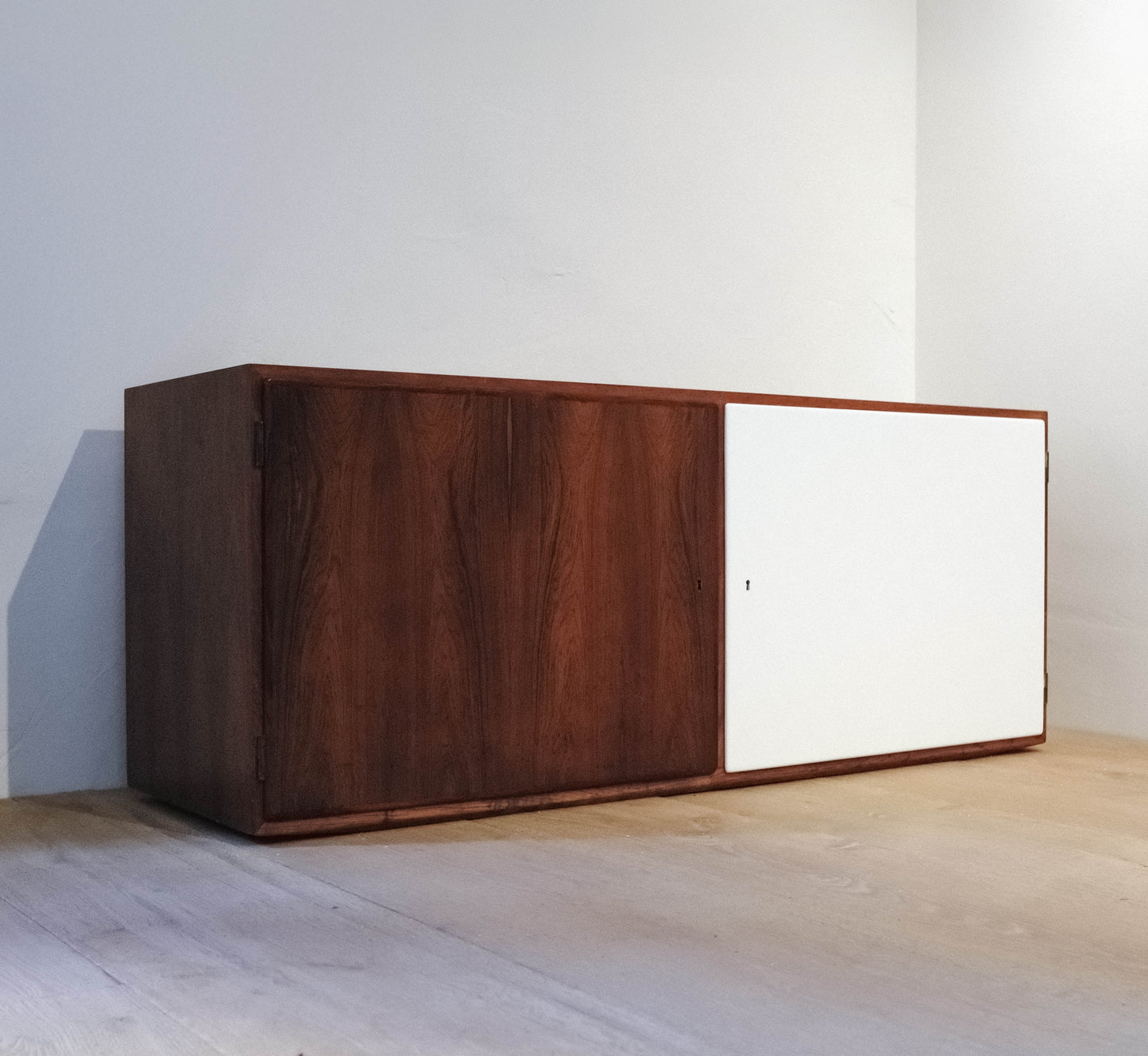 Aage Hundevad Hanging Wall Cabinet, Denmark, 1955