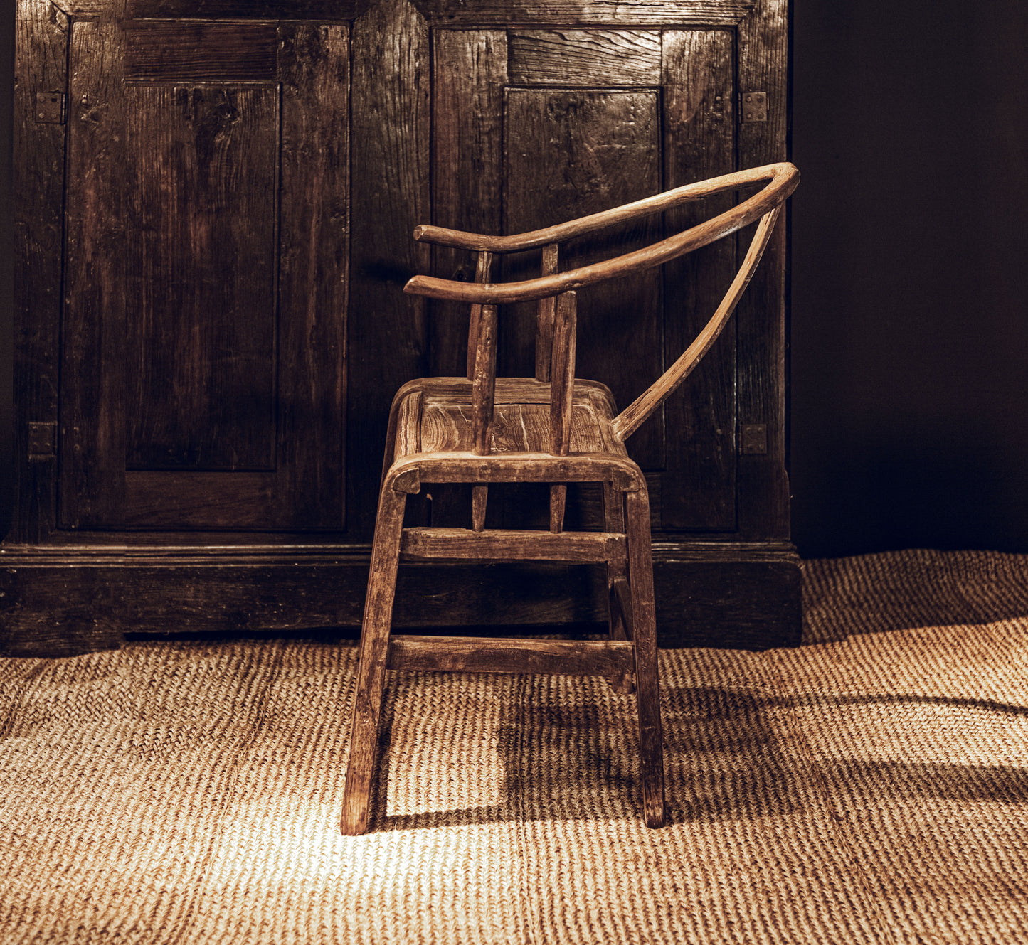 Horseshoe shape armchair, China, 19th century