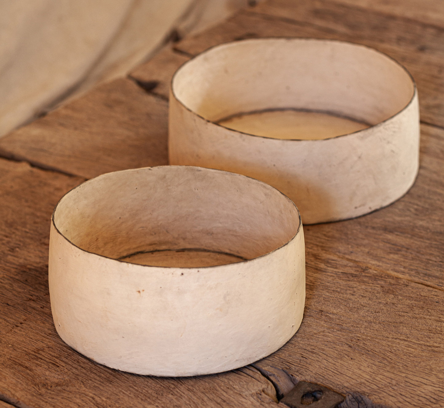 Pair of Earthenware Bowls by Maria Kristofersson, Sweden