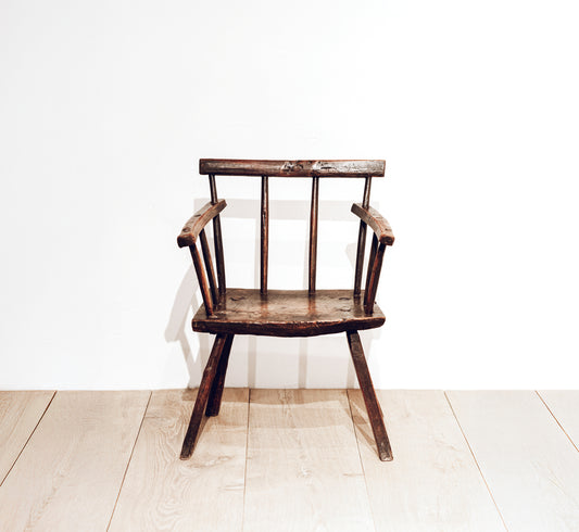 Primitive Welsh Stick Chair, Late 18th / Early 19th Century